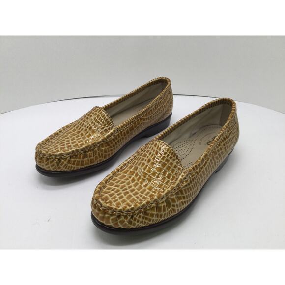 SAS Simplify Tripad Slip on Loafers Womens 8N Caramel New - Picture 7 of 11